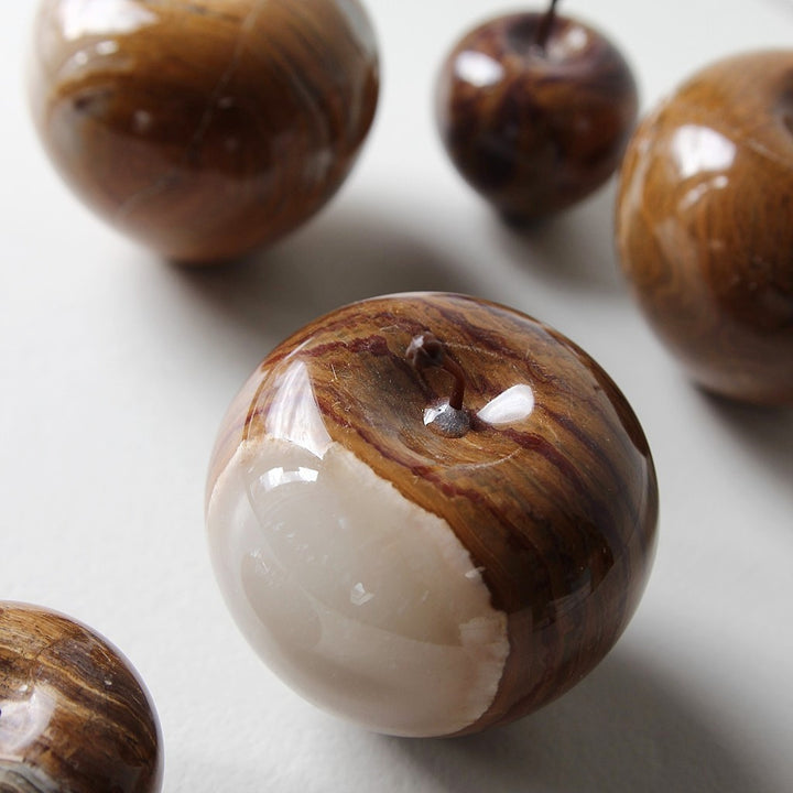 Marble Apple - Brown