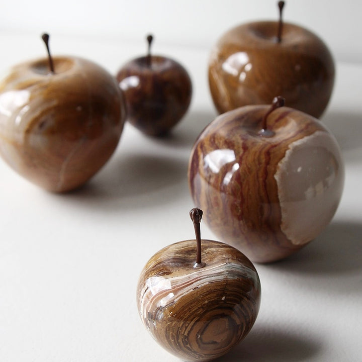 Marble Apple - Brown