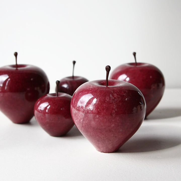 Marble Apple - Red