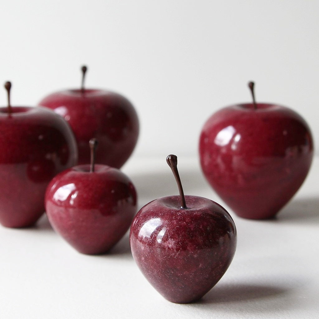 Marble Apple - Red