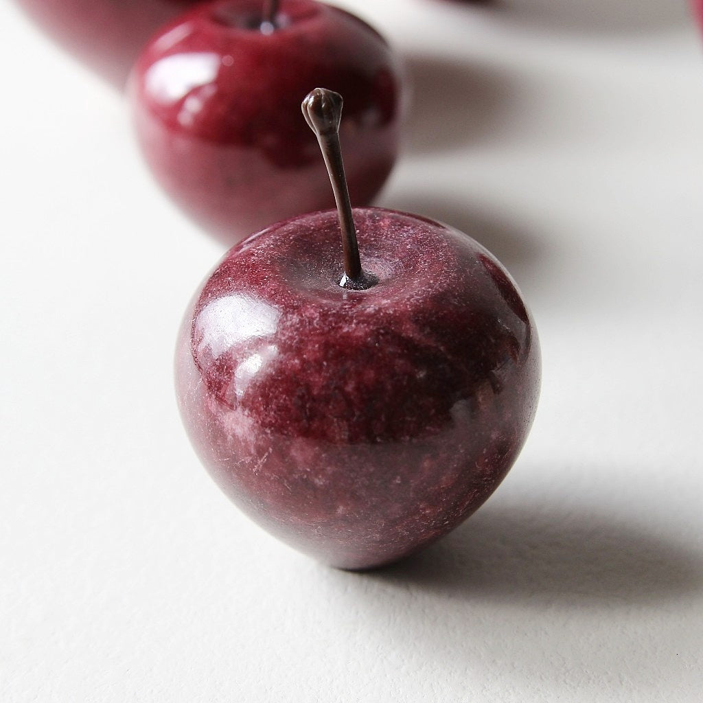 Marble Apple - Red