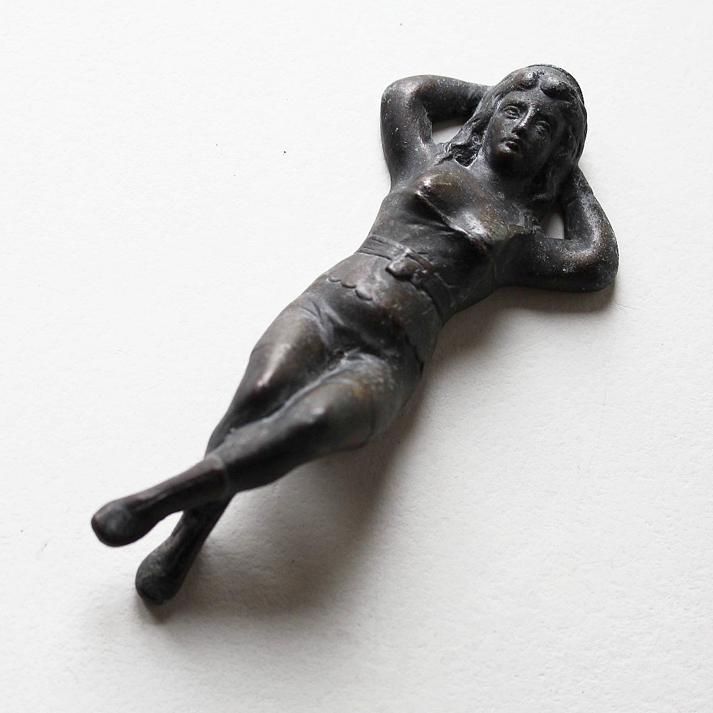 Badende – Bronzefigur um 1930/1950