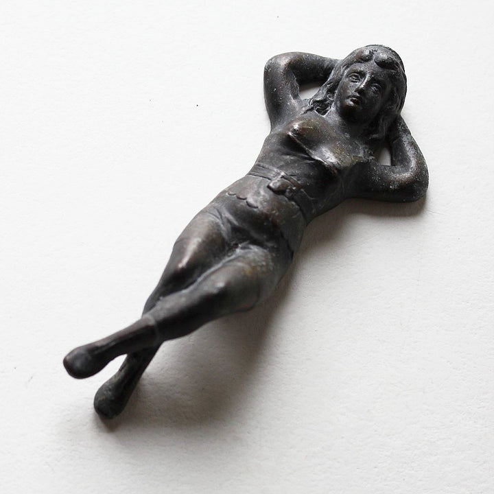 Badende – Bronzefigur um 1930/1950