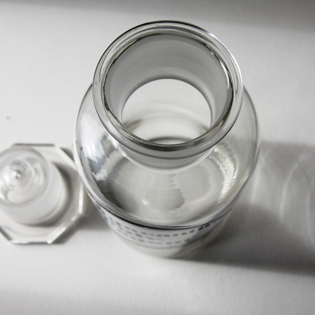 Apothekerflasche Tragant – ca. 1900