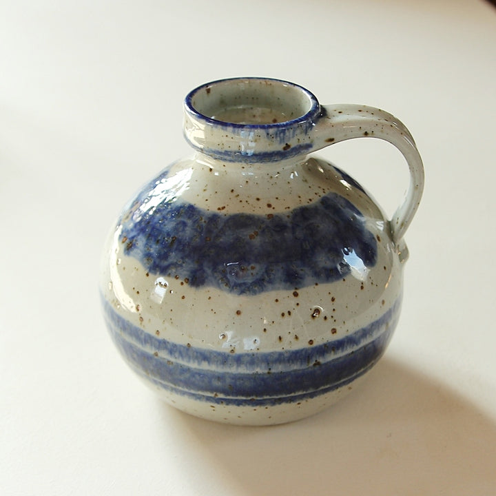 Vintage Keramikvase – Töpferei Massemühle Wagner, Deutschland (1960er–70er Jahre)