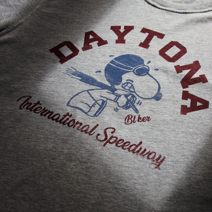 Daytona Graphic Tee Grey Melange