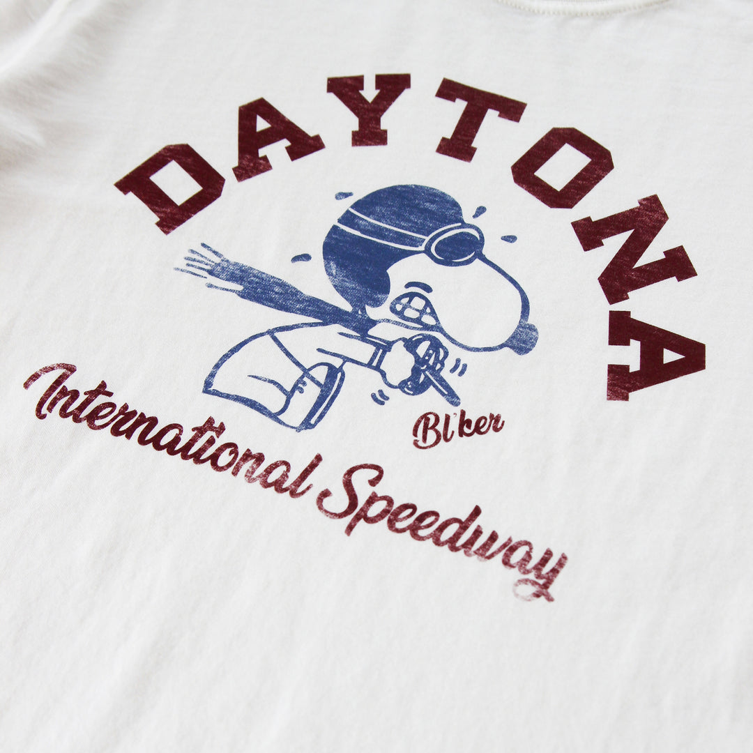 Daytona Graphic Tee White