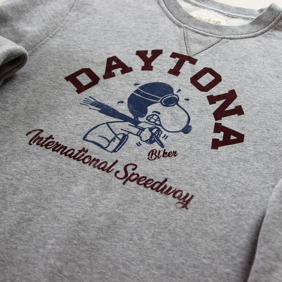 Daytona Graphic Sweatshirt Grey Melange