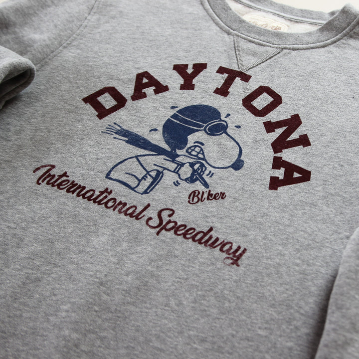 Daytona Graphic Sweatshirt Grey Melange