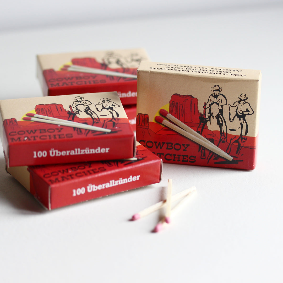 Cowboy Matches – Überallzünder