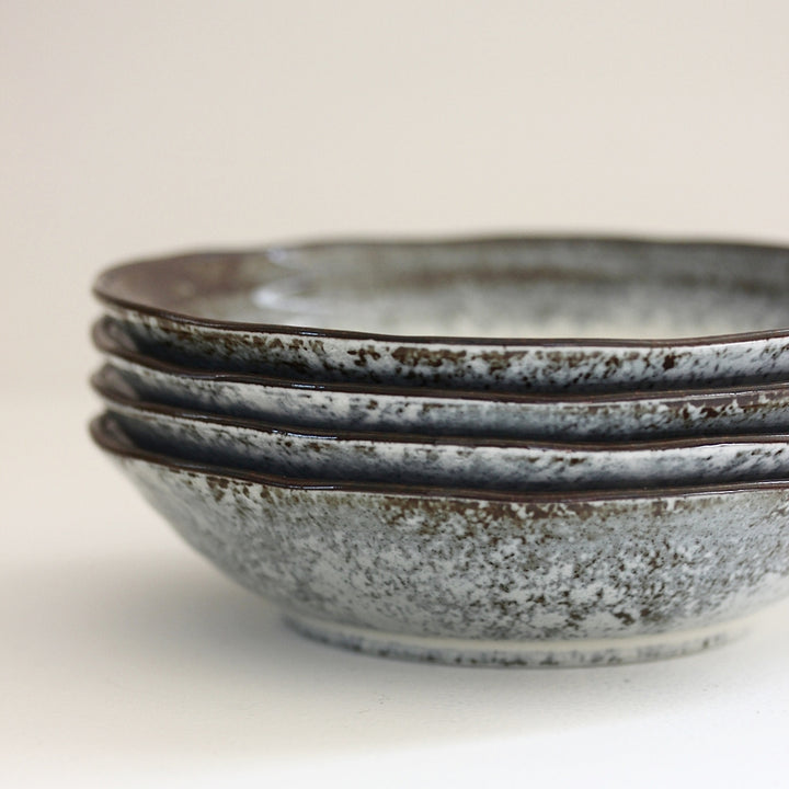 Blue/brown Japanese Bowl