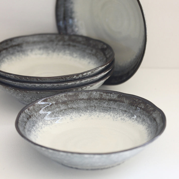 Blue/brown Japanese Bowl