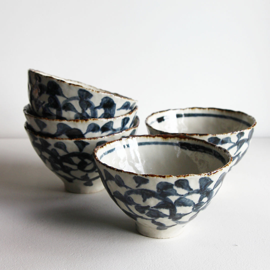 Tako Karakusa Bowl – Set of 5