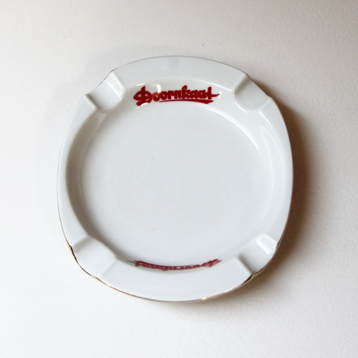 Cendrier Doornkaat – Bord doré