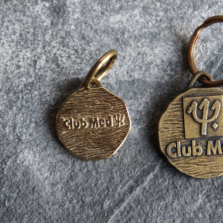 Club Med Medaillen mit Schlüsselring – Frankreich, 1970er/80er Jahre