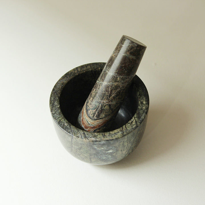 Forest Green Marble Mortar