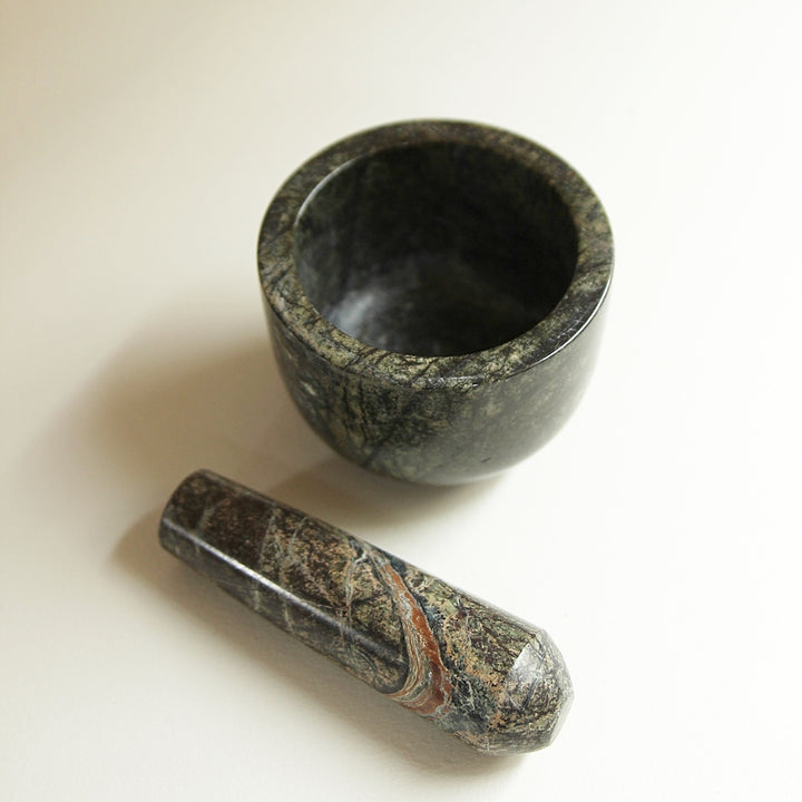 Forest Green Marble Mortar