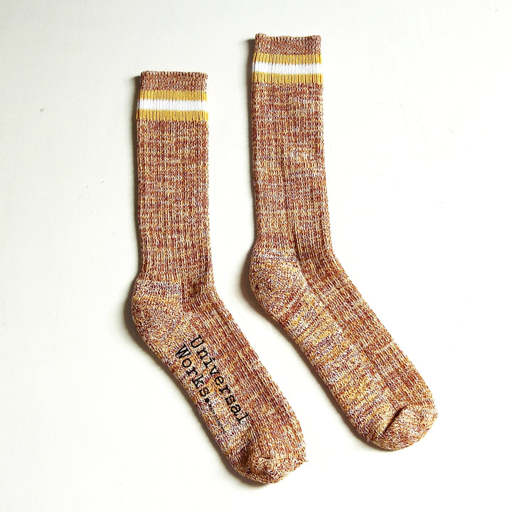Everyday Stripe Socks in Yellow