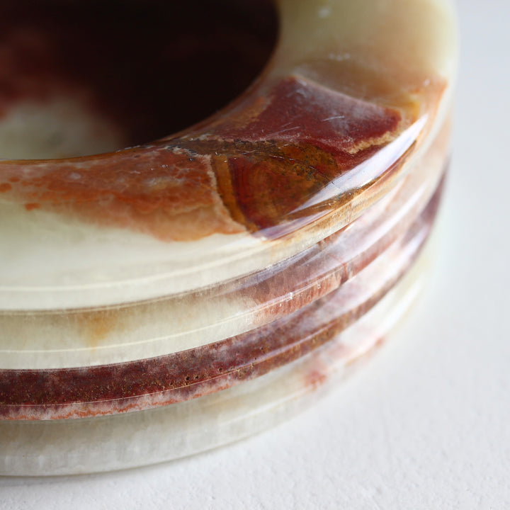 Großer Onyx Aschenbecher – Frankreich, 1960er/70er Jahre