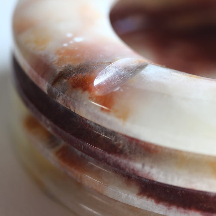 Großer Onyx Aschenbecher – Frankreich, 1960er/70er Jahre