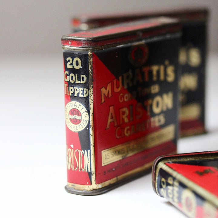 Boîte à cigarettes Muratti’s Ariston - Années 1930-50