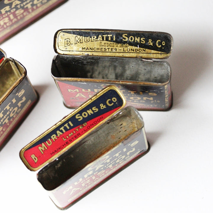 Boîte à cigarettes Muratti’s Ariston - Années 1930-50