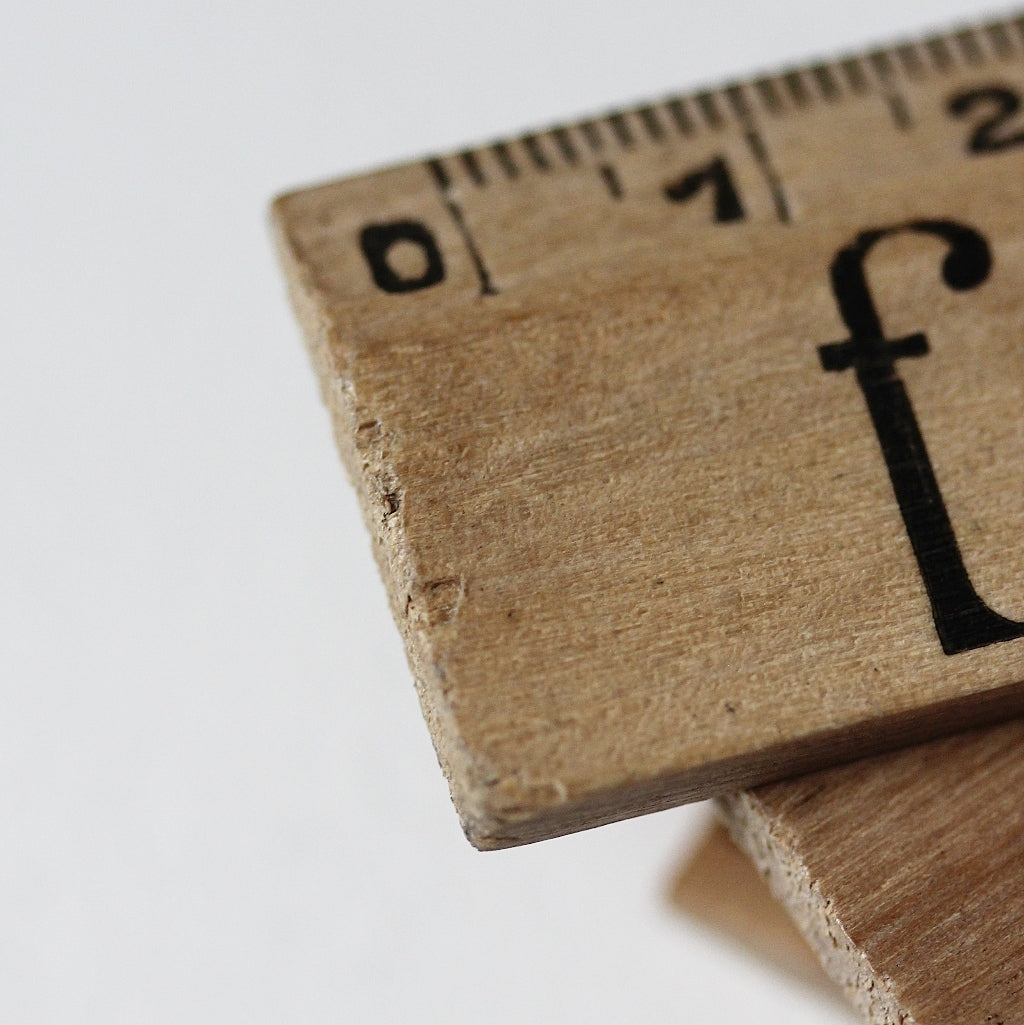 Fonlupt Wooden Ruler