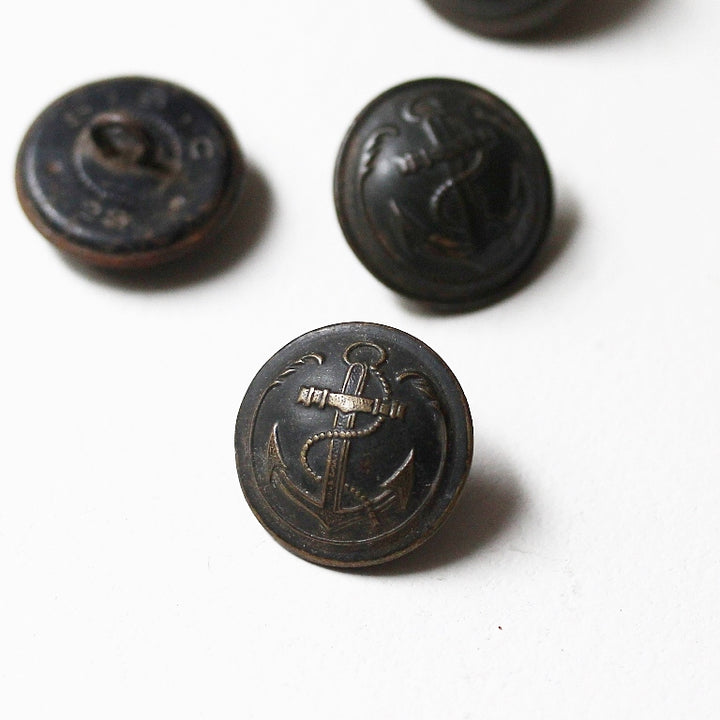 Maritimer Anker Knopf