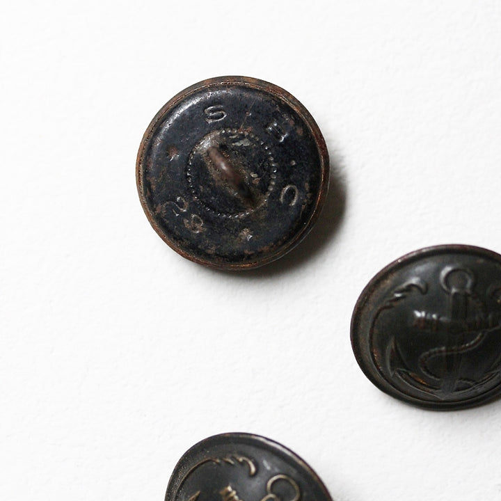 Maritimer Anker Knopf