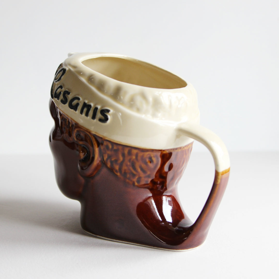 Casanis Keramikkaraffe – Maurischer Kopf, Frankreich, 1960er Jahre
