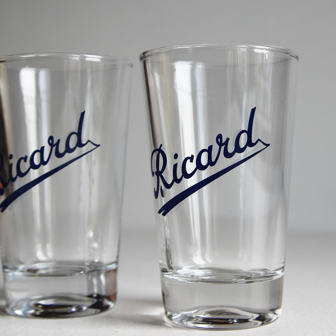 Ricard Pastis-Gläser – 2er-Set, Frankreich, 1950er/60er Jahre