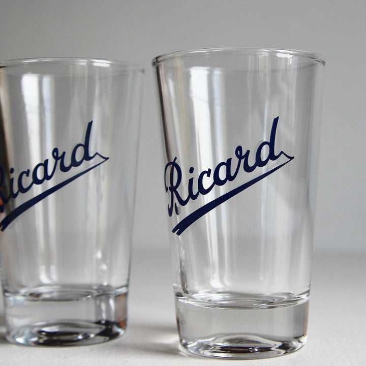Ricard Pastis-Gläser – 2er-Set, Frankreich, 1950er/60er Jahre