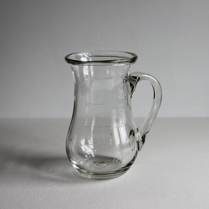 Antikes Messkännchen aus Glas – 500 ccm, um 1900