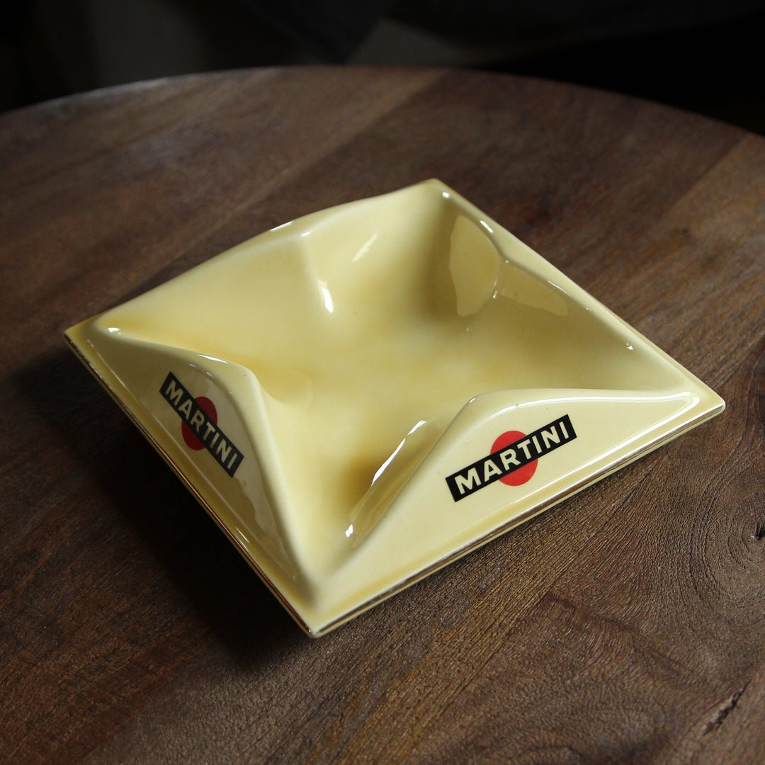 Martini Keramik-Aschenbecher – Frankreich, 1960er Jahre