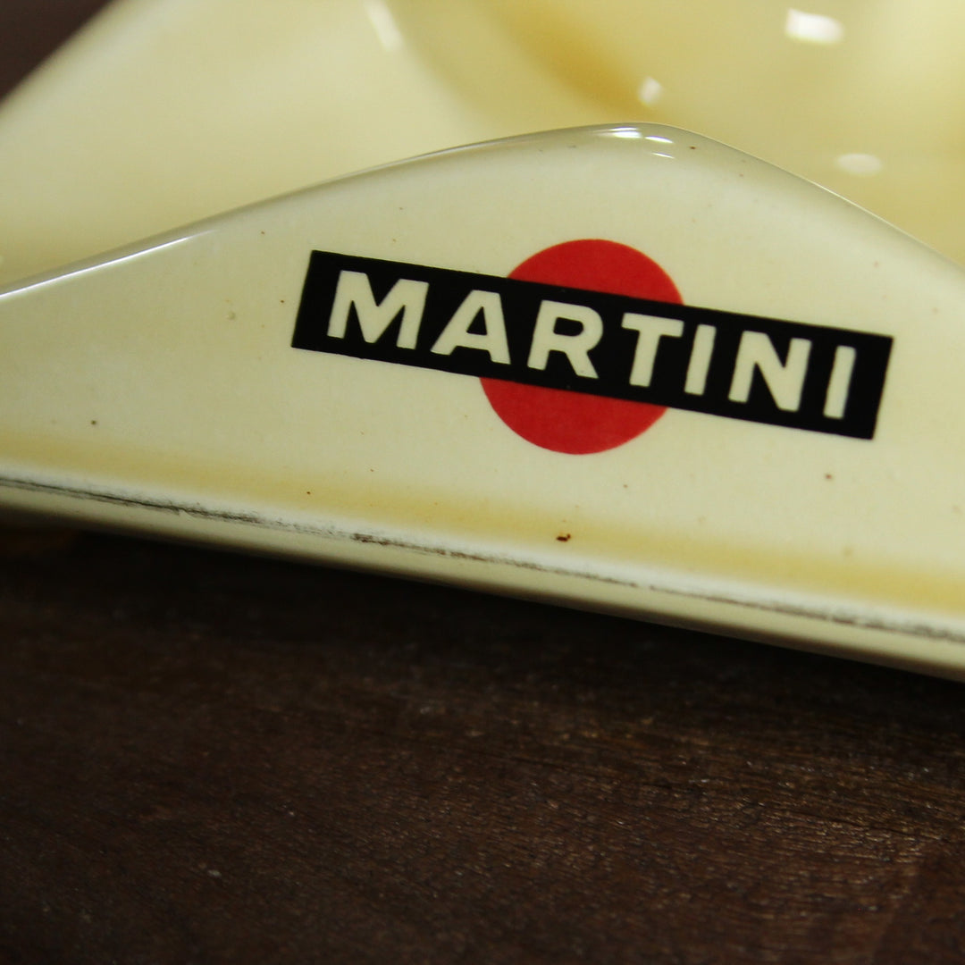 Martini Keramik-Aschenbecher – Frankreich, 1960er Jahre