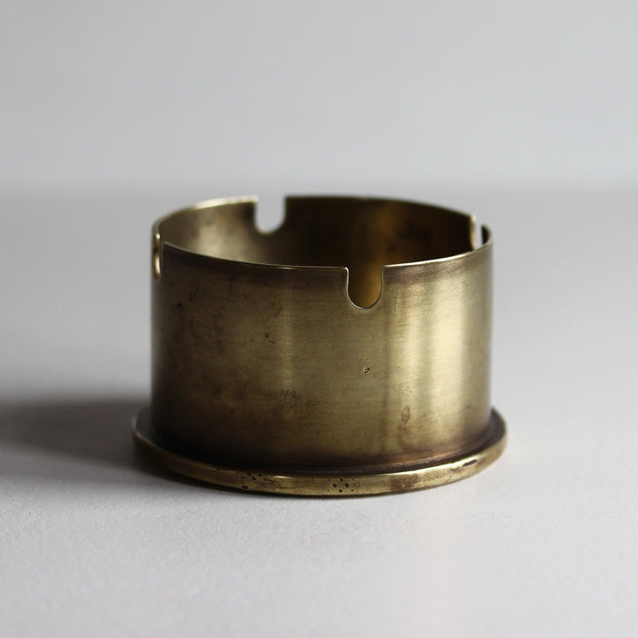 WWII Trench Art Aschenbecher aus Messing – US Army, 1944