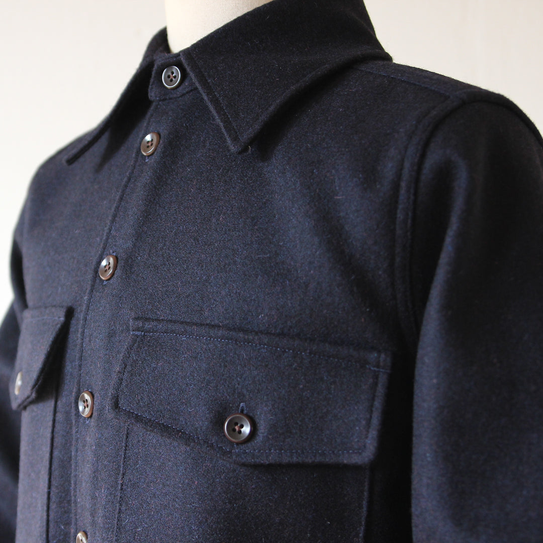 La Surchemise Baroudeur Wool Navy