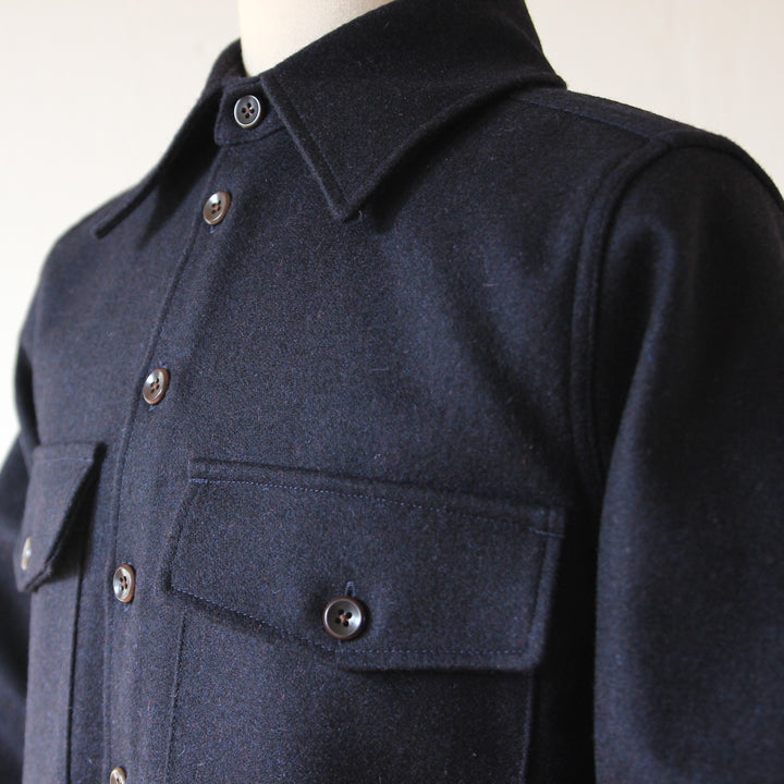 La Surchemise Baroudeur Wool Navy