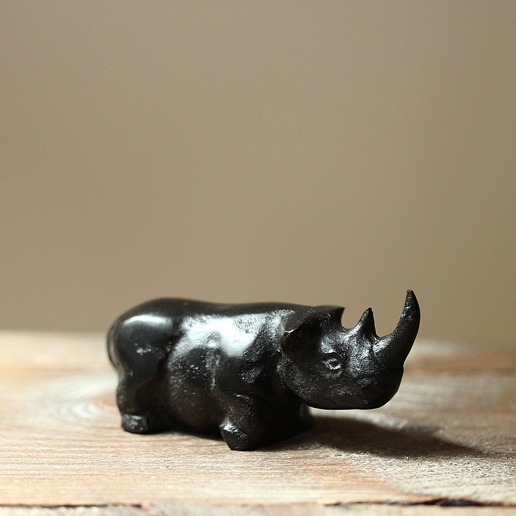 Rhino Paperweight