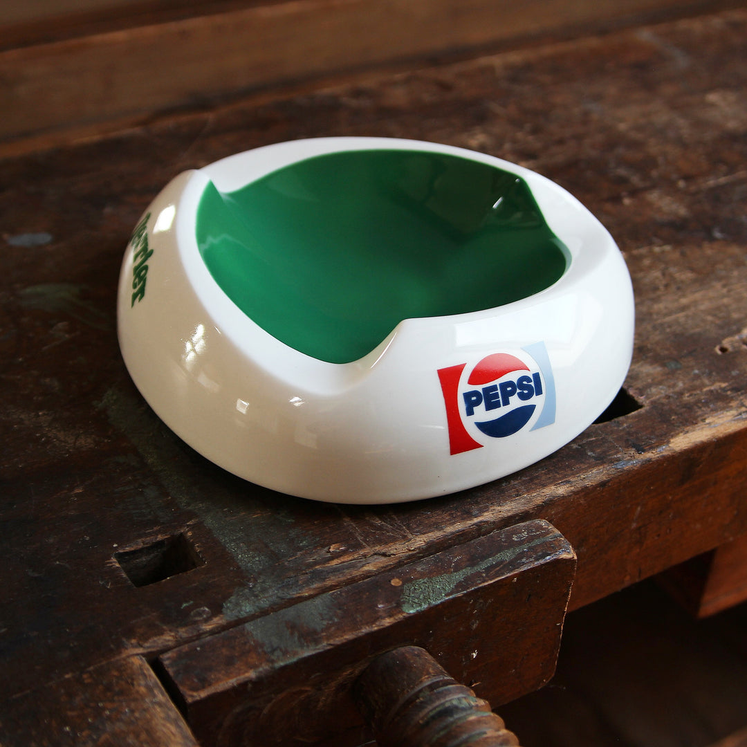 Perrier Keramik-Aschenbecher – Moulin des Loups, Frankreich, 1950er–1960er Jahre