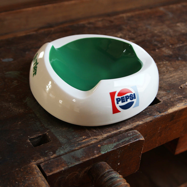 Perrier Keramik-Aschenbecher – Moulin des Loups, Frankreich, 1950er–1960er Jahre