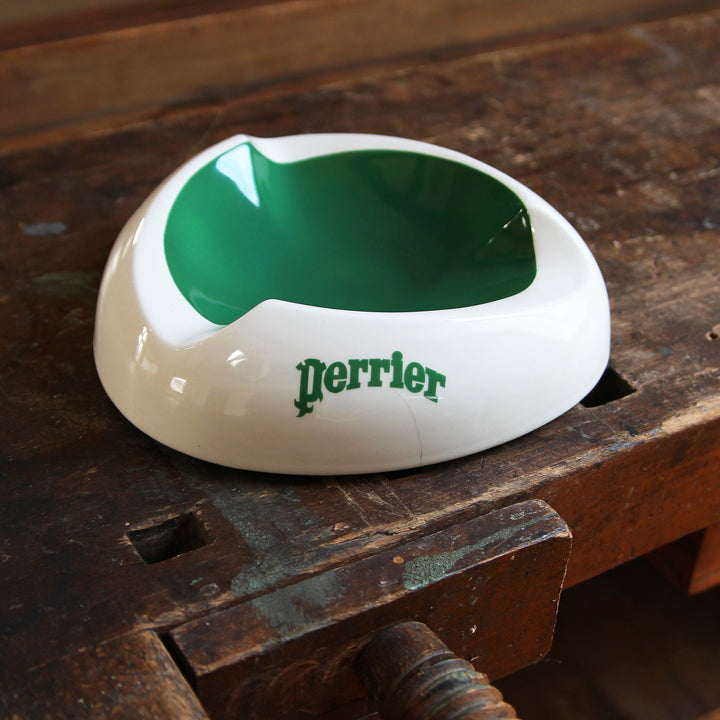 Perrier Keramik-Aschenbecher – Moulin des Loups, Frankreich, 1950er–1960er Jahre