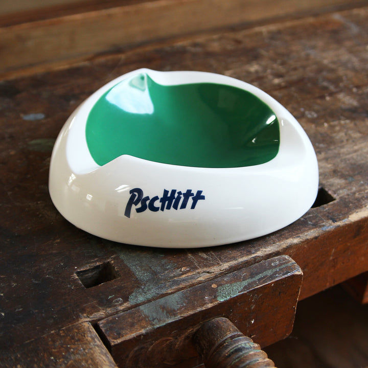 Perrier Keramik-Aschenbecher – Moulin des Loups, Frankreich, 1950er–1960er Jahre