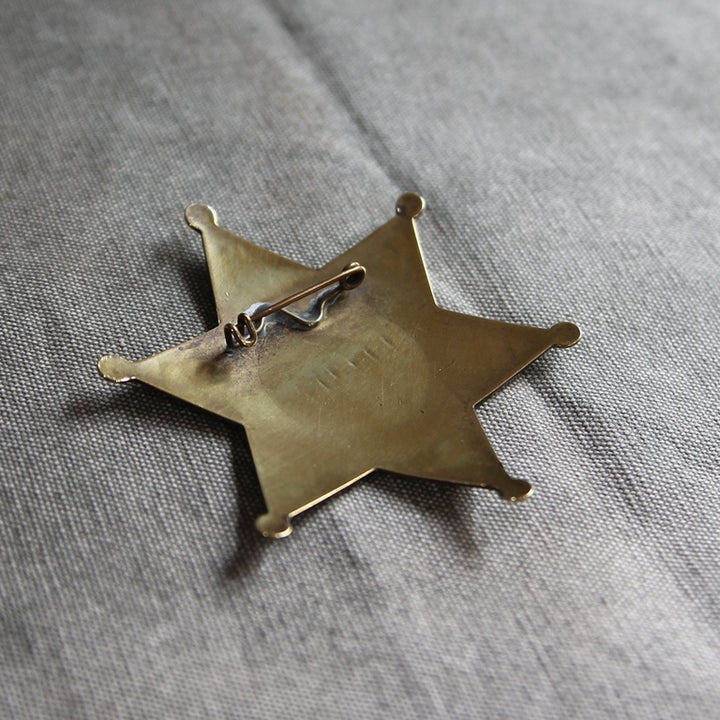 Sheriff Star Badge