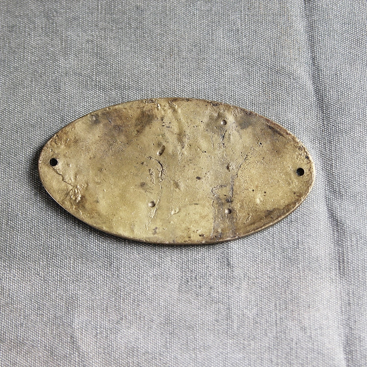 Messingschild „Petit Coin“ – Frankreich 1930er Jahre