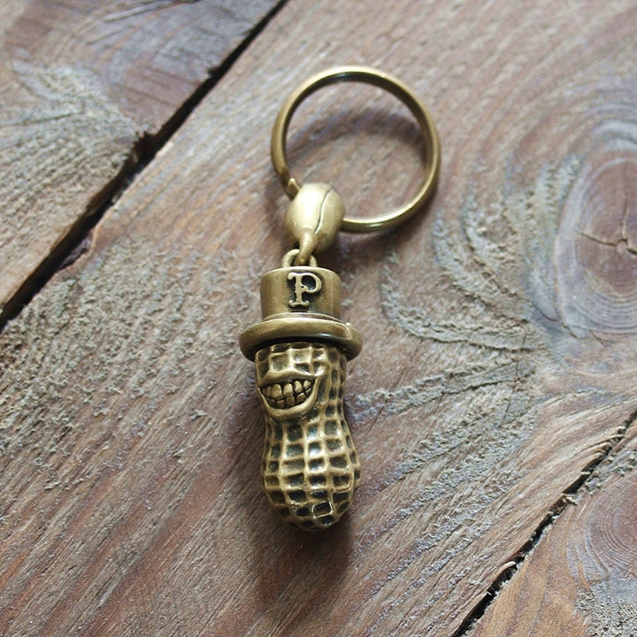 Peanuts & Co. Brass Keychain – Made in Japan