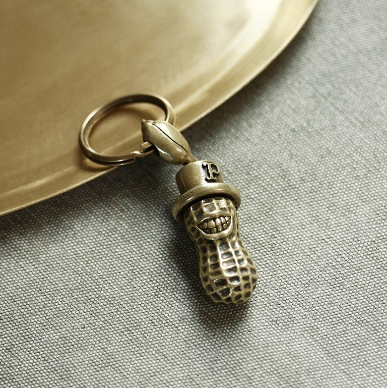 Peanuts & Co. Brass Keychain – Made in Japan