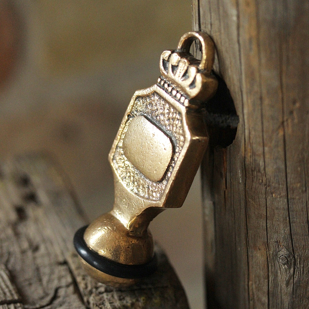 Vintage Hotel Key Fob Brass