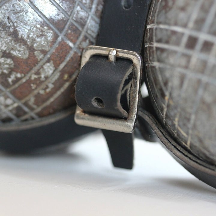 Boule-Kugeln Obut mit Ledertragegurt