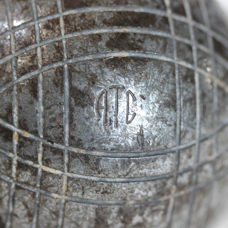 Boule-Kugeln Obut mit Ledertragegurt